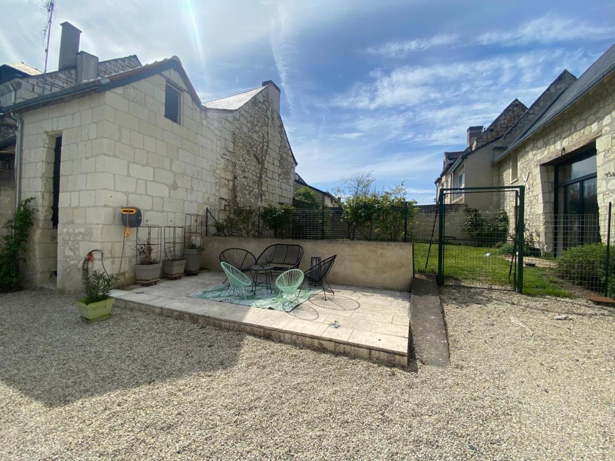 Studio Indre Climatise, La Halte De Cuze, Aux Abords De La Loire A Velo Huismes Exterior foto