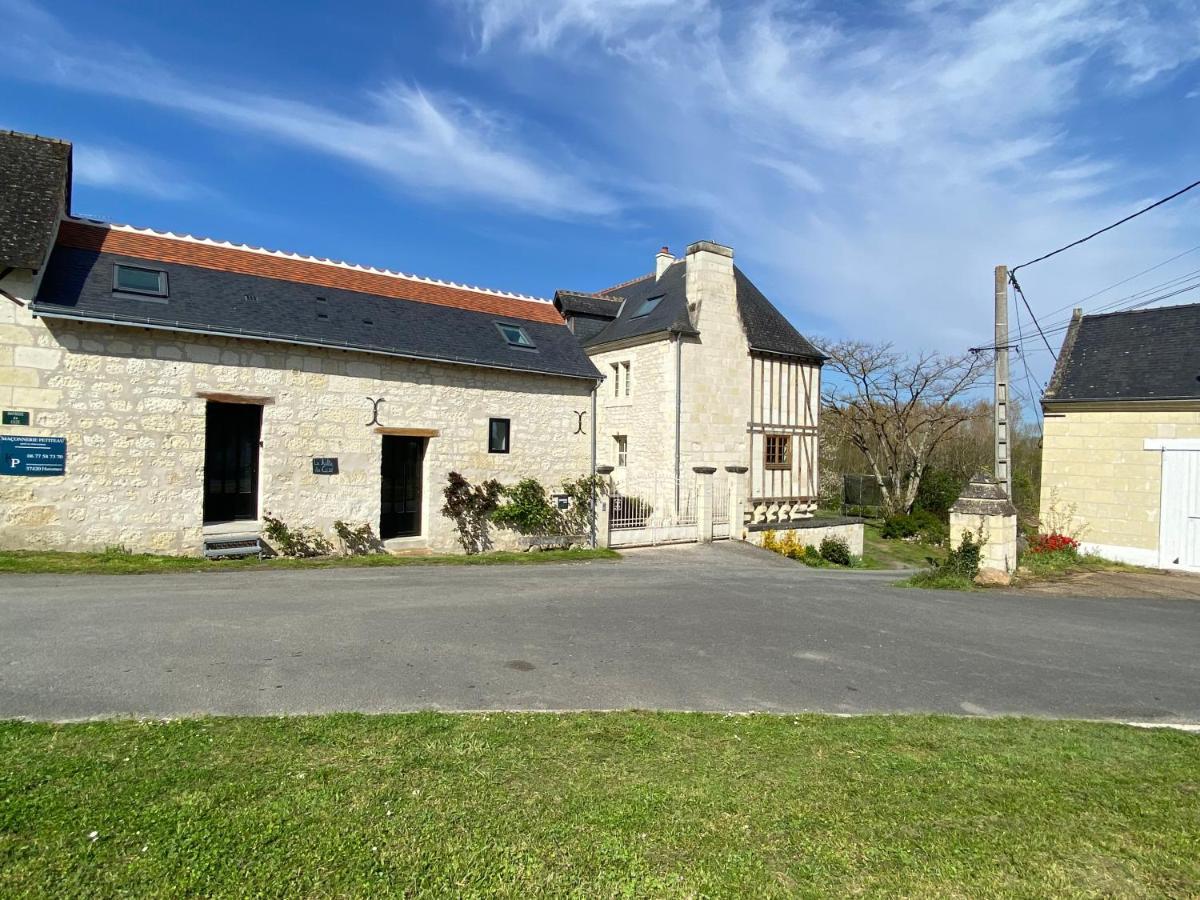Studio Indre Climatise, La Halte De Cuze, Aux Abords De La Loire A Velo Huismes Exterior foto